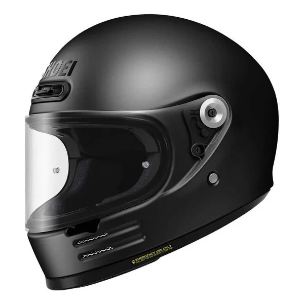 Shoei Glamster Mat Siyah Motosiklet Kaskı - Görsel 2