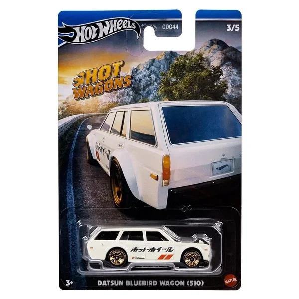 Hot Wheels Hot Wagons Datsun Bluebird Wagon (510) HRR88 - Görsel 4