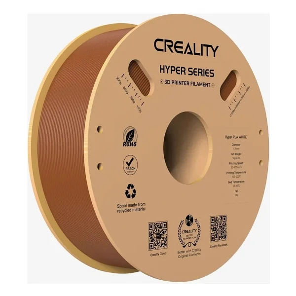 Creality Hyper PLA 1.75 mm 1 kg Kahverengi Filament - Görsel 7