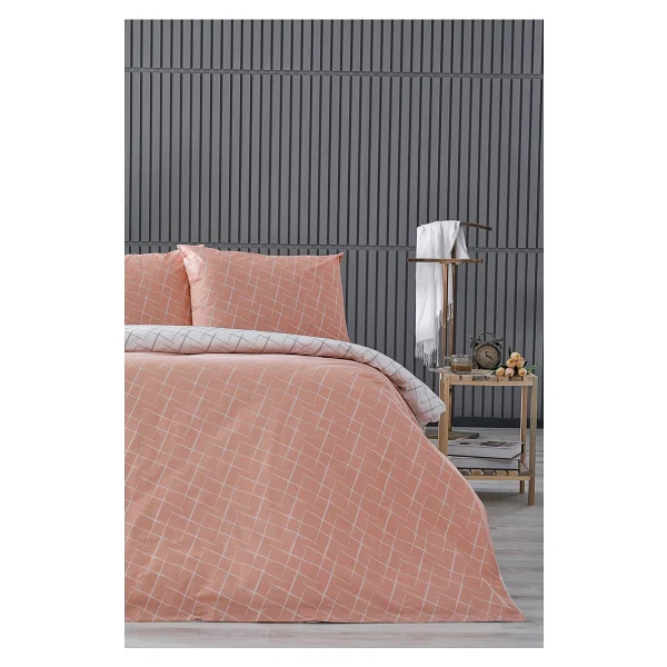 Doqu Home Easy Cotton Glimmer Pamuk Tek Kişilik Nevresim Takımı - Görsel 7