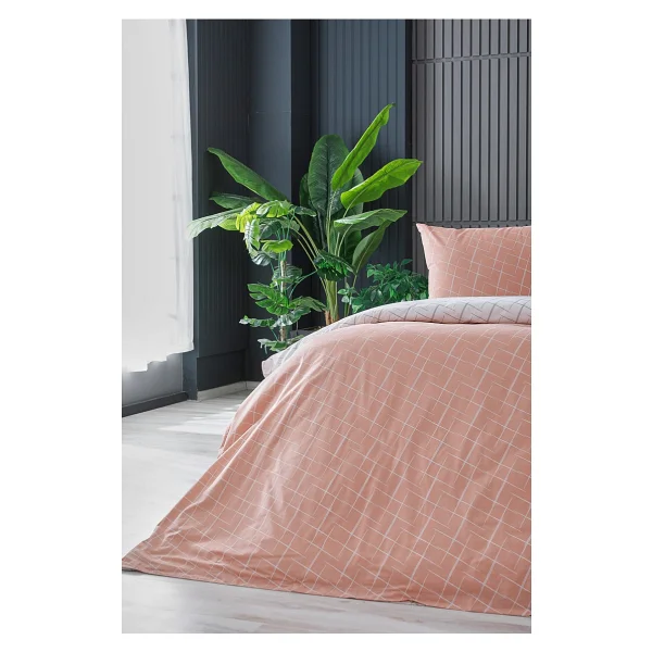 Doqu Home Easy Cotton Glimmer Pamuk Tek Kişilik Nevresim Takımı - Görsel 9