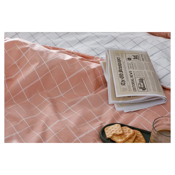 Doqu Home Easy Cotton Glimmer Pamuk Tek Kişilik Nevresim Takımı - Görsel 10
