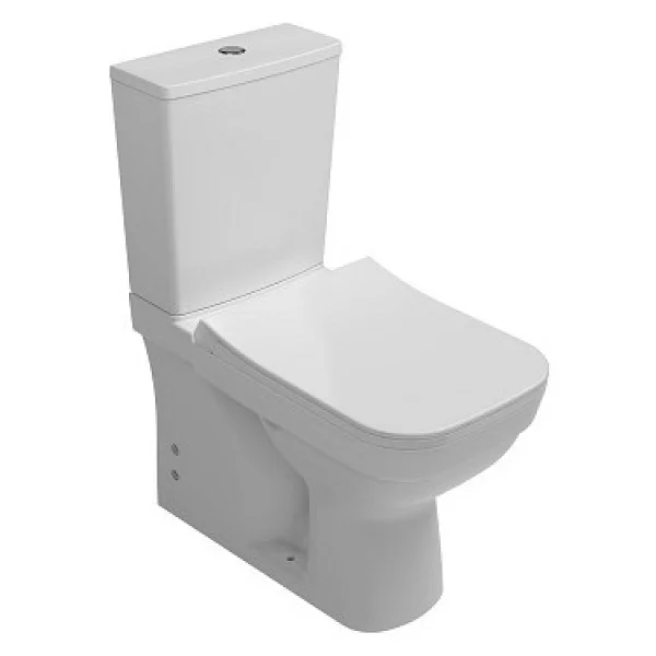 Ece Banyo Teon Duvara Sıfır Takım Klozet Seti-Iç Takım ve Soft Kapak Dahil 10TNS1028 - Beyaz - Görsel 3