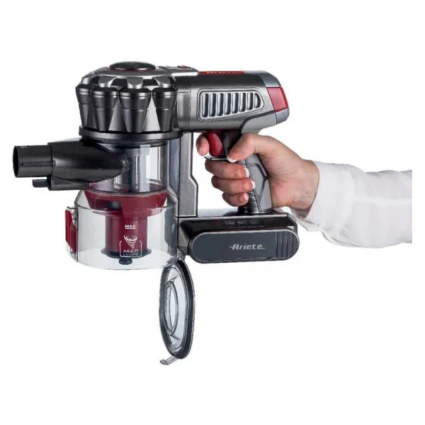 Ariete 2757/00 Kırmızı Şarjlı Dikey Süpürge - Görsel 3