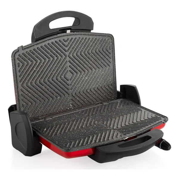 Schafer Grill Chef Kırmızı Tost Makinesi - Görsel 3