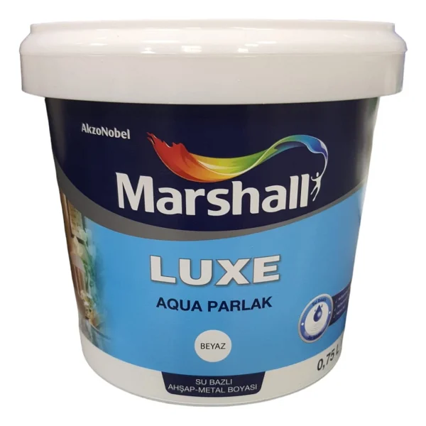 Marshall Aqua Luxe 2.5 lt Su Bazlı Parlak Akrilik İç Cephe Boyası - Görsel 7