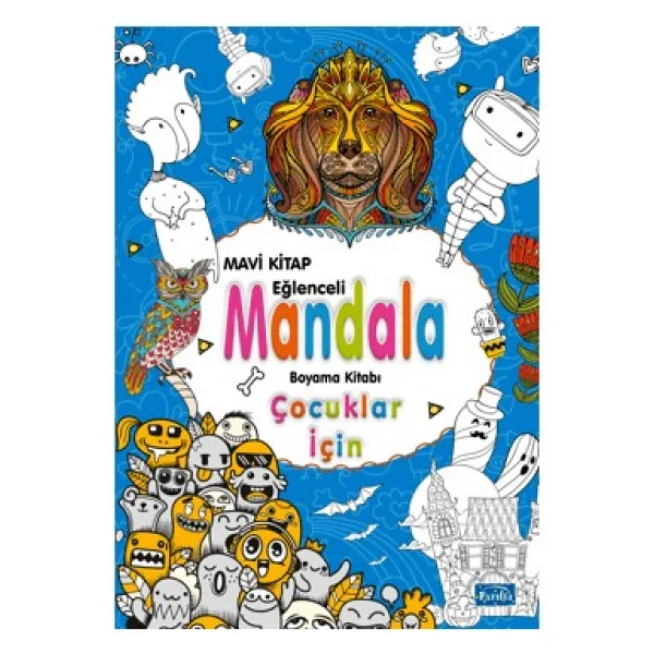 Çocuklar İçin Mandala - Mavi - Emre Aslan - Görsel 3