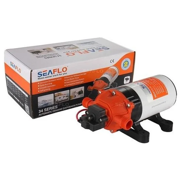 Seaflo Karavan, Tekne Hidroforu 24 volt 6 lt/dak 100 psi 6.8 bar SFDP2-016-100-34 - Görsel 5