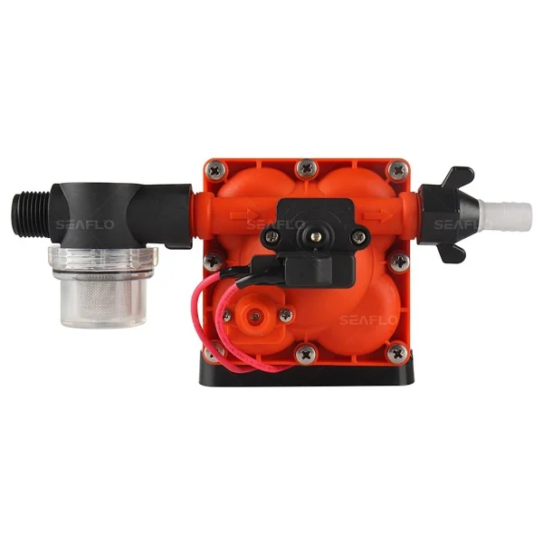 Seaflo Karavan, Tekne Hidroforu 24 Volt 11.3 lt/dak 55 psi 3.7 bar SFDP2-030-055-42 - Görsel 4
