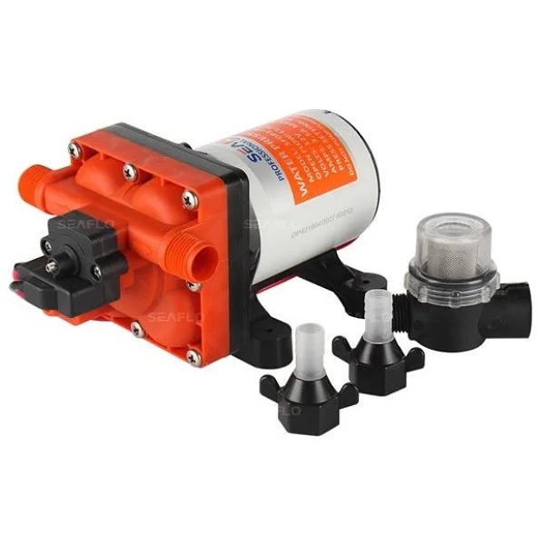 Seaflo Karavan, Tekne Hidroforu 12 Volt 18.9 lt/dak 55 psi 3.7 bar SFDP1-050-055-42 - Görsel 2