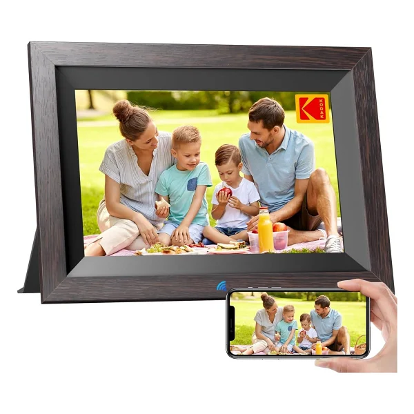 Kodak Dijital Resim Çerçevesi, 10.1 Inc Wifi Dijital Fotoğraf Çerçevesi 1280X800 - Görsel 6