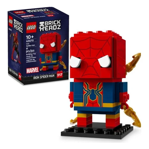 Lego 40670 BrickHeadz Iron Spider-Man - Görsel 2