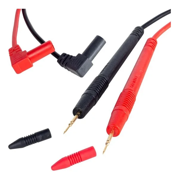 Powermaster Ölçü Aleti Probu Multimetre Ölçüm Cihazı Kablosu İğneli Uçlu - Görsel 3