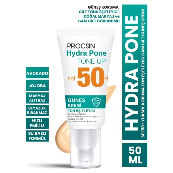 Procsin Hydra Pone Ton Eşitleyici BB 50 ml 50 Faktör Güneş Kremi - Görsel 8
