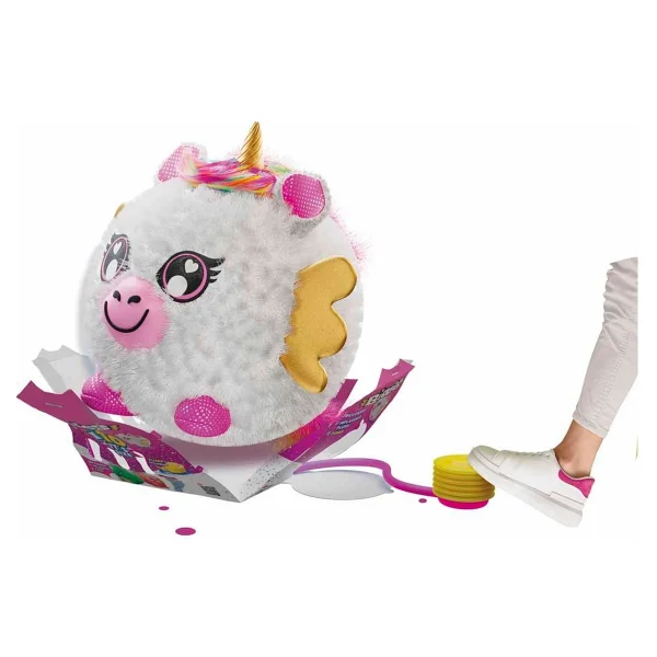 Biggies Shiny Corns XXL Şişme Unicorn Peluş - Görsel 4