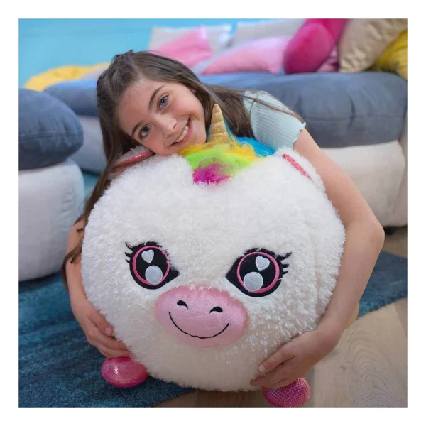Biggies Shiny Corns XXL Şişme Unicorn Peluş - Görsel 5