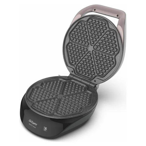 Arzum AR2033 Waffy Max Mürdüm Waffle Makinesi - Görsel 3