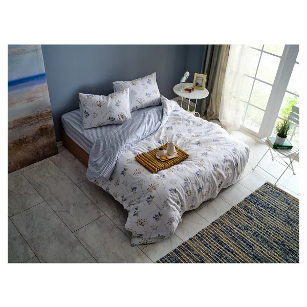 Doqu Home Flourish Easy Cotton Çift Kişilik Nevresim Takımı - Görsel 8