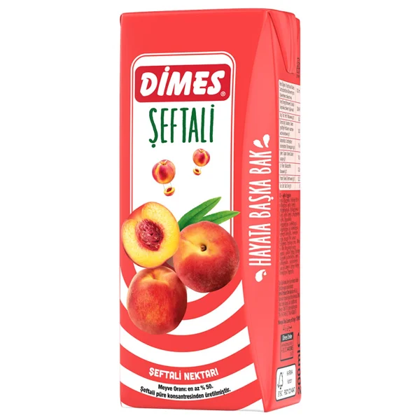 Dimes Şeftali Meyve Suyu 27x200 ml - Görsel 8