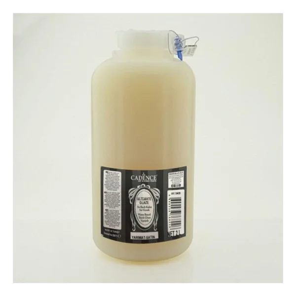 Cadence Ultimate Glaze Su Bazlı Sır Vernik YARI MAT 2 Litre - Görsel 2