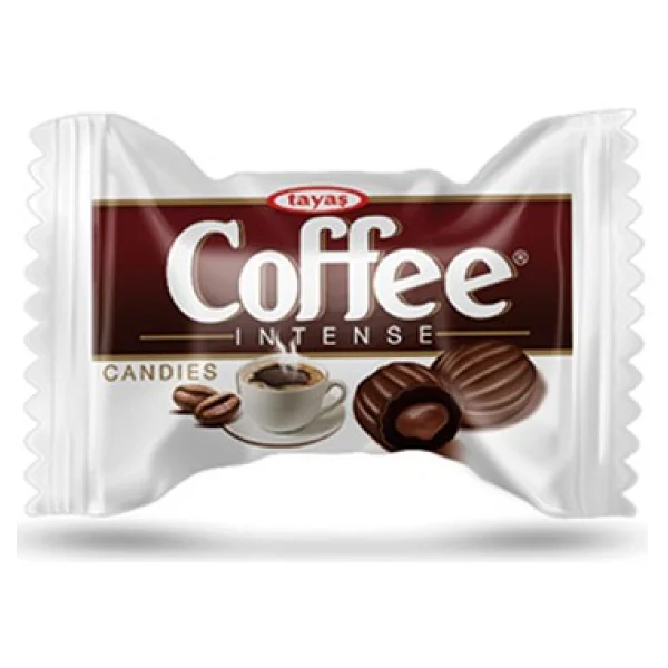 Tayaş Coffee Intense Kahve Aromalı Sert Şeker 1 Kg Poşetli - Görsel 2
