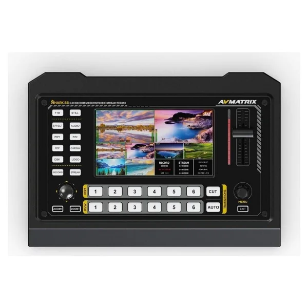Avmatrix Shark S6 6-CH HDMI/SDI Video Mikseri - Görsel 6