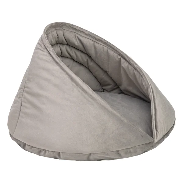 Pet Comfort Oyster 55x55x32 cm Gri Kedi Yatağı - Görsel 2