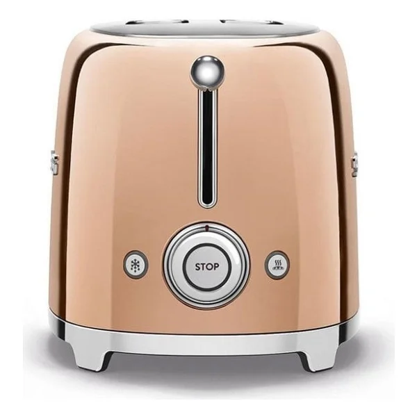 Smeg Retro TSF01RGEU Rose Gold Ekmek Kızartma Makinesi - Görsel 4