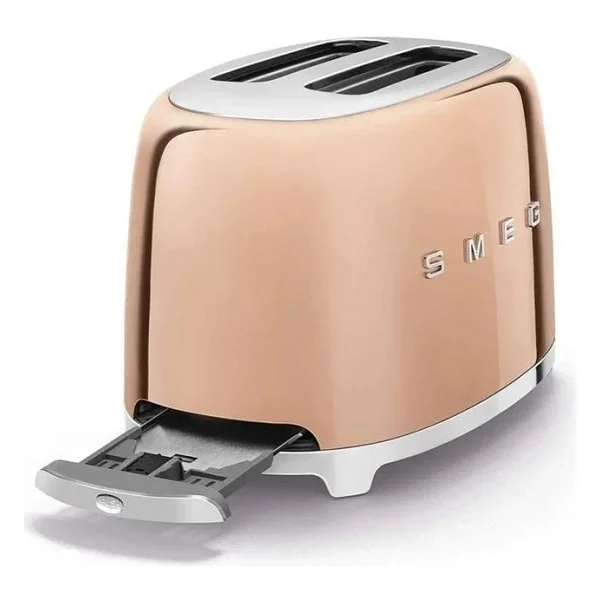 Smeg Retro TSF01RGEU Rose Gold Ekmek Kızartma Makinesi - Görsel 5
