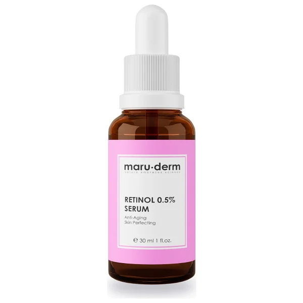 Maru.Derm Retinol 0.5% Cilt Yenileyici Bakım Serumu 30 ml - Görsel 6