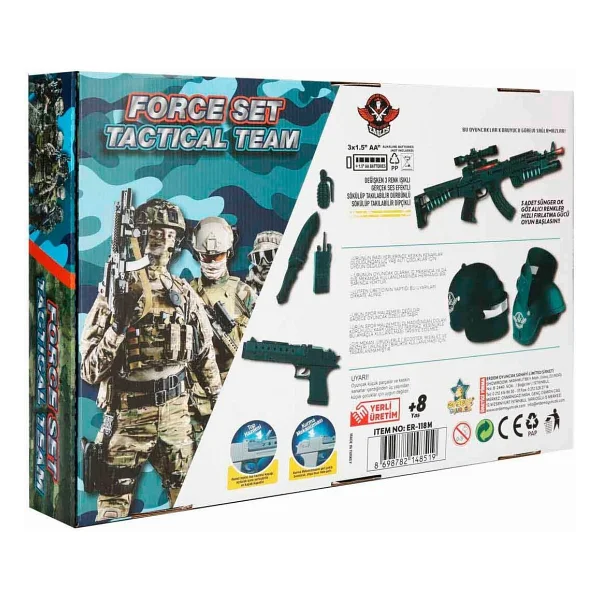 Erdem Oyuncak ER-118 Force Taktik Seti - Görsel 3