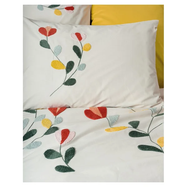 Cotton Box Puff Nella Nakışlı Çift Kişilik Nevresim Takımı - Görsel 5