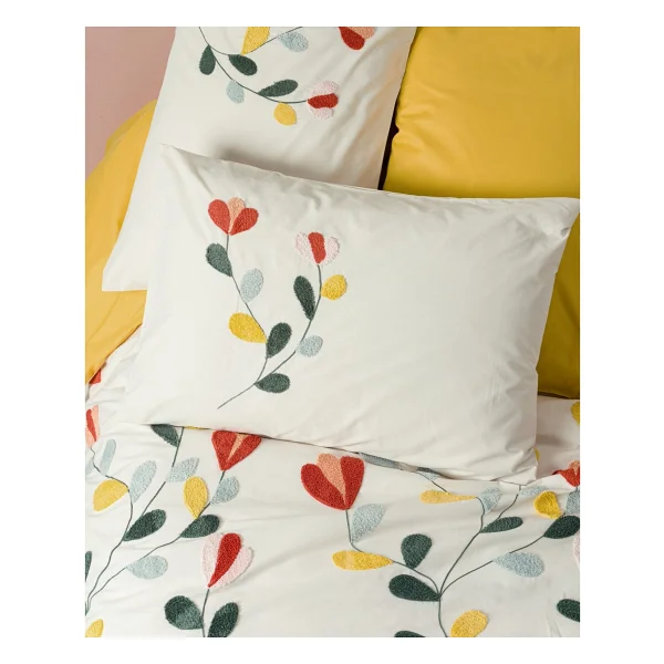 Cotton Box Puff Nella Nakışlı Çift Kişilik Nevresim Takımı - Görsel 6
