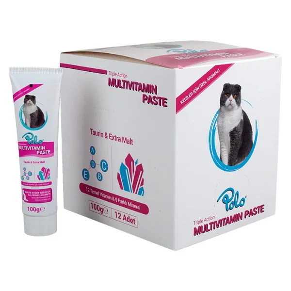 Polo Multivitamin 100 ml Kedi Macunu - Görsel 2