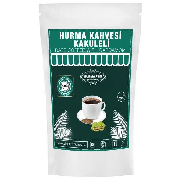 Hurma Aşkı Hurma Kahvesi Kakule 200 Gr - Görsel 2