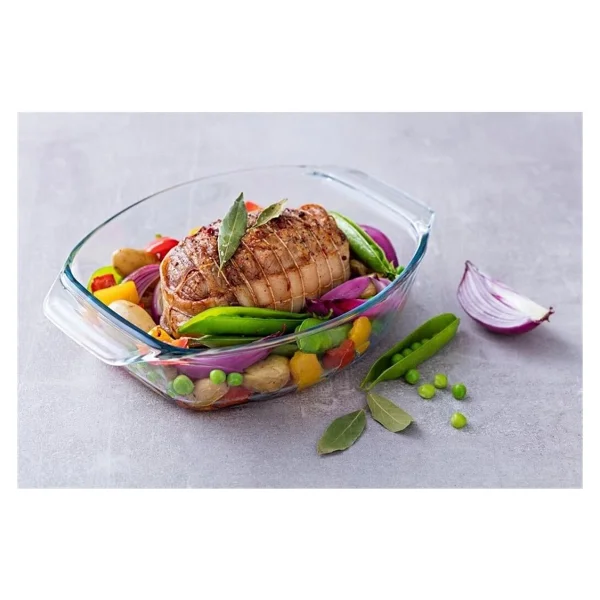 Pyrex 412B000/7044 4 lt Oval Fırın Kabı - Görsel 2