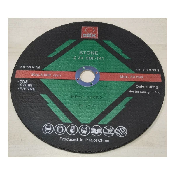 Dbk 230x3 Stone Mermer-granit Doğal Taş Kesme Diski - Görsel 2