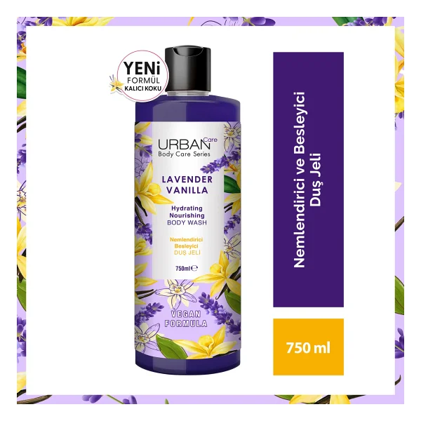 Urban Care Lavender Vanilla Duş Jeli 750 ml - Görsel 7