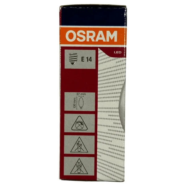 Osram Value Sarı Işık 4.9 W-40 W E14 LED Ampul - Görsel 5