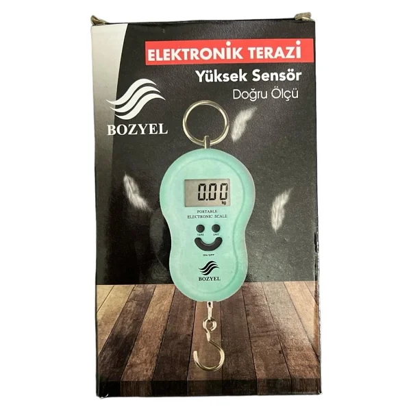 Bozyel Dijital El Tartısı Kantarı Mini Tartı Pilli Elektronik Tartı 50 kg Hassas Kantar - Görsel 4