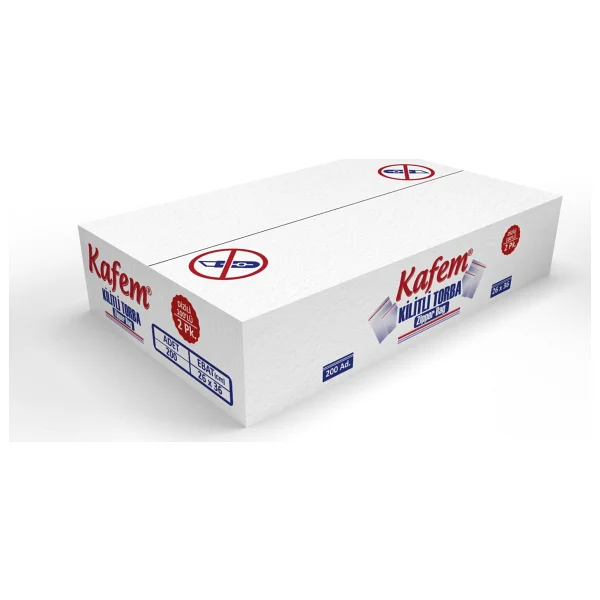 Kafem Kilitli Poşet / Naylon Torba 26 x 36 cm 800'lü - Görsel 2