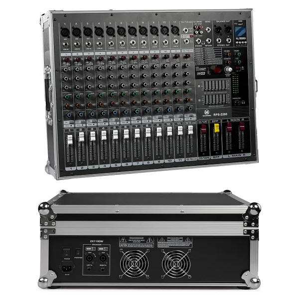 Maxword RPS-2200 2x1100 W Power Mikser - Görsel 6