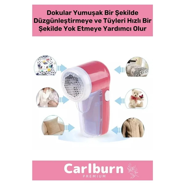 Coverzone Taşınabilir Şarjlı Tiftik Kazak Tüy Toplama Alıcı Takım Elbise Halı Otomatik Tüy Temizleme Makinesi SU-7002 - Görsel 5