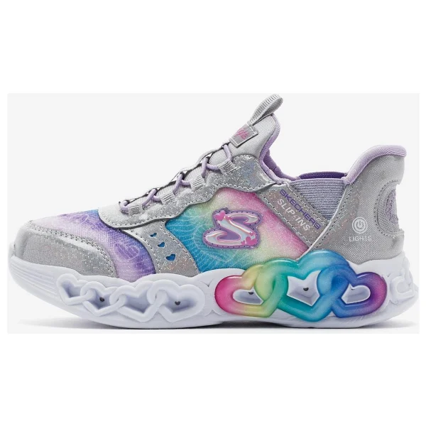 Skechers Infinite Heart Lights Eternal Shimmer 303755L Işıklı Çocuk Spor Ayakkabı - Görsel 6