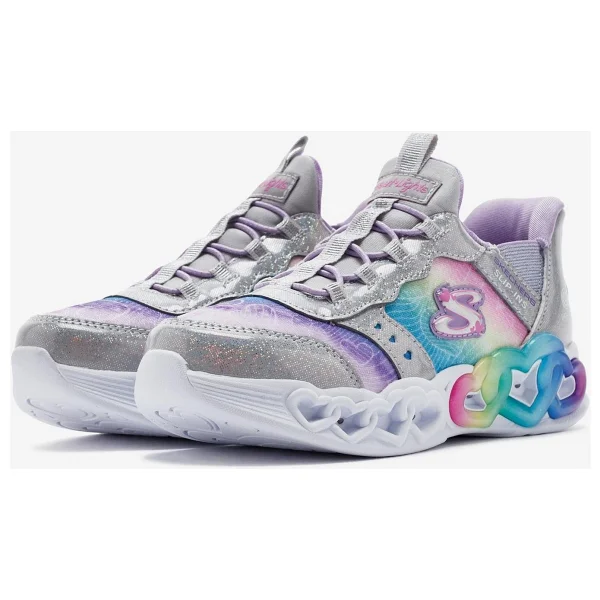 Skechers Infinite Heart Lights Eternal Shimmer 303755L Işıklı Çocuk Spor Ayakkabı - Görsel 3