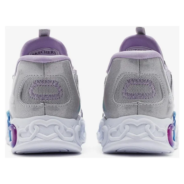 Skechers Infinite Heart Lights Eternal Shimmer 303755L Işıklı Çocuk Spor Ayakkabı - Görsel 5