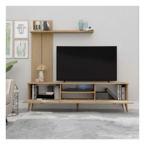 Mezza 1382 Terra 180 cm TV Ünitesi - Görsel 4