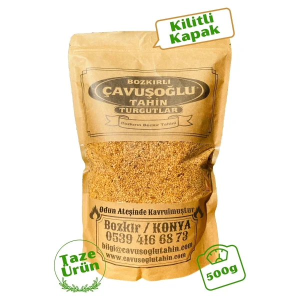 Bozkırlı Çavuşoğlu Odun Ateşinde Kavrulmuş Susam 500g - 500 gr - Görsel 7