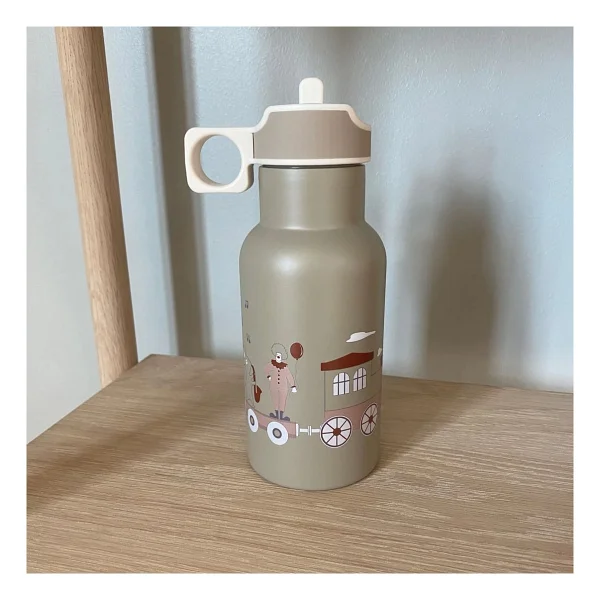 Nuuroo Paslanmaz Çelik Termos Juno Carnival Train Yeşil 350 ML - Yeşil - Görsel 3