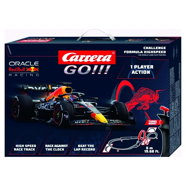 Carrera Go Challenge Formula High Speed Tek Kişilik Yarış Pisti 68002 - Görsel 8